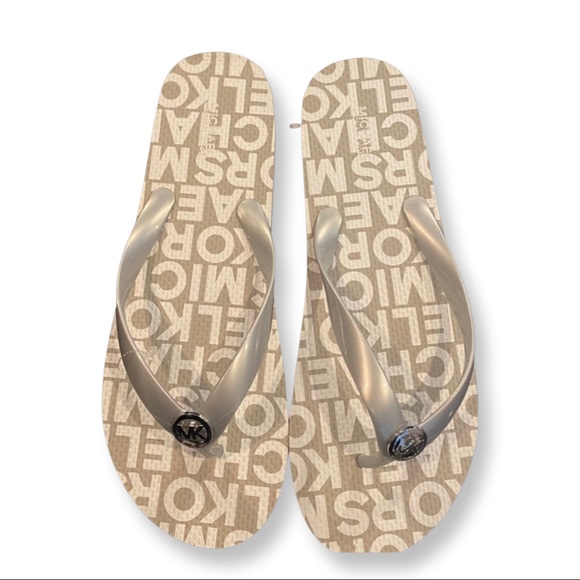 Michael Kors Shoes - Michael Kors signature flip-flops.NWT